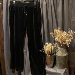 Micheal Kors black velour pants